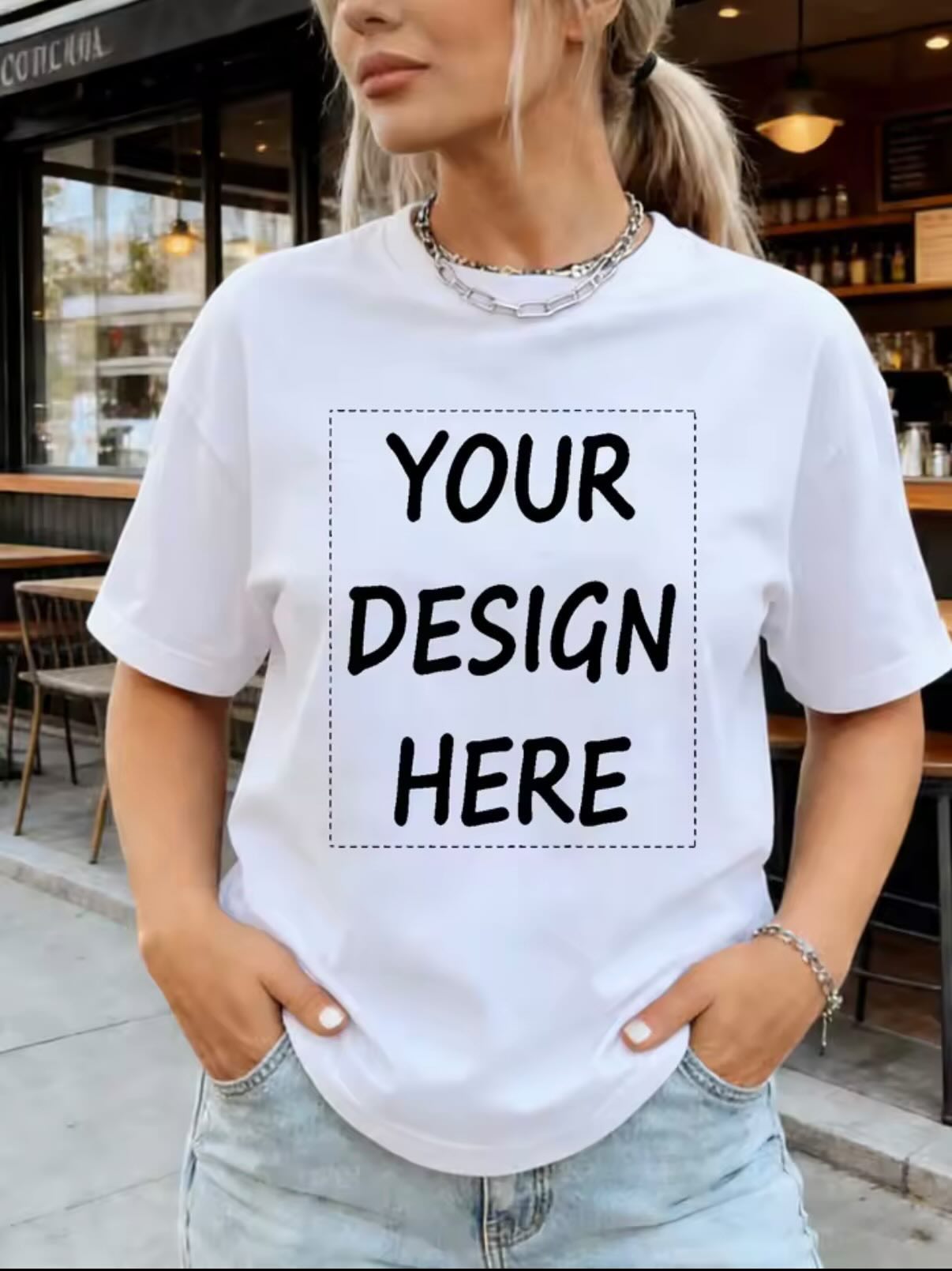 Custom Print Pattern Tshirt